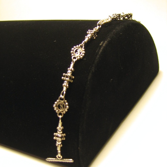 Hand Crafted Jewelry - Sterling Silver Bracelet Y119